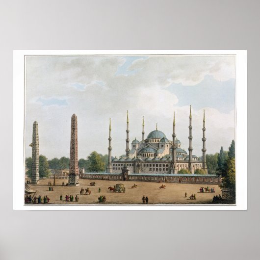 Poster La Mosquée du Sultan Achmet à Constantinople, pla (Devant)