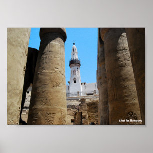 Poster La Mosquée du temple de Louxor