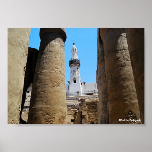 Poster La Mosquée du temple de Louxor (Devant)
