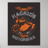 Poster La moto volante de Hagrid (Devant)