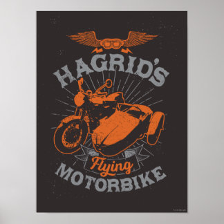 Poster La moto volante de Hagrid