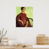 Poster La Mousme, assis par Vincent van Gogh (Cuisine)