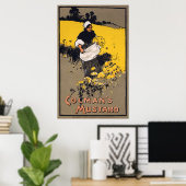 Poster La moutarde de Colman, 1900 (Bureau à domicile)