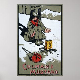 Poster La moutarde de Colman, 1900