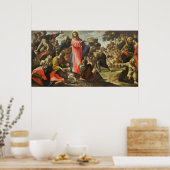 Poster La multiplication des pains et des poissons (Cuisine)