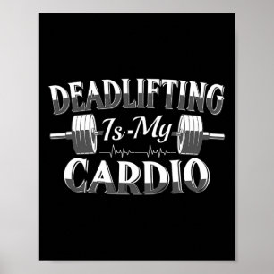 Poster La musculation de force de deadlifting est mon car