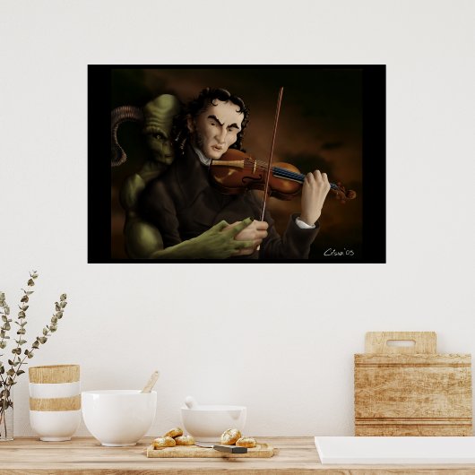 Poster La muse de Paganini (Cuisine)
