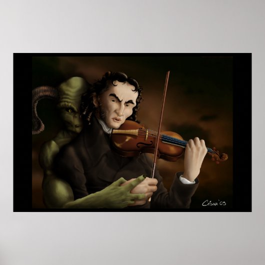 Poster La muse de Paganini (Devant)