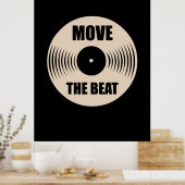 Poster La Musique Déplace Le Beat (Cuisine)