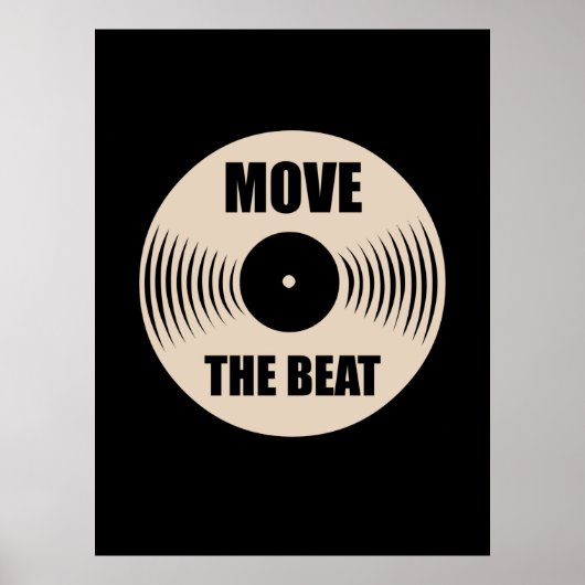 Poster La Musique Déplace Le Beat (Devant)