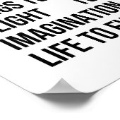 Poster La musique donne une âme à l'univers (Coin)