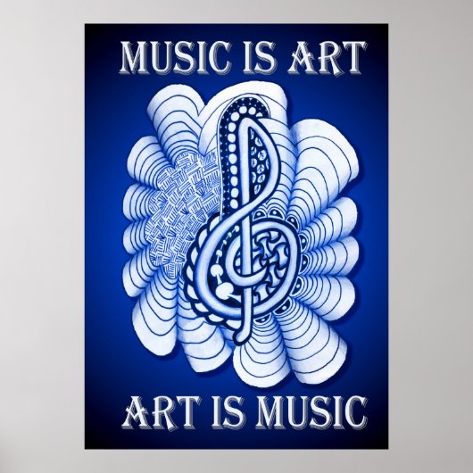Poster La musique est art (Devant)