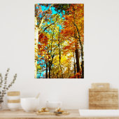 Poster La Musique Est Art Rainbows (Cuisine)