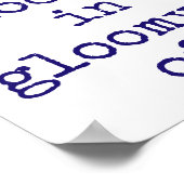 Poster La Musique est au clair de lune - Citation de musi (Coin)