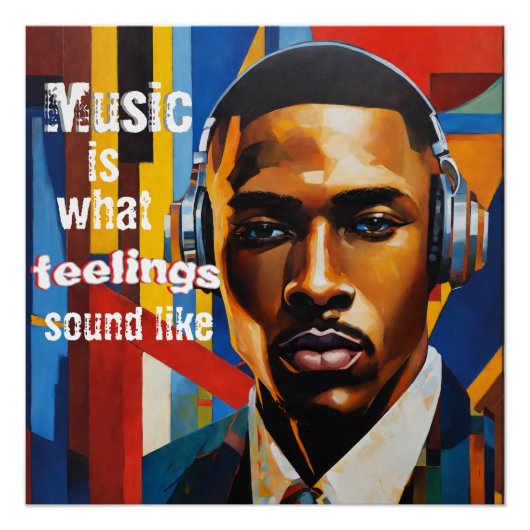 Poster La musique est ce que les sentiments sonnent comme (Devant)