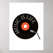 Poster La musique est la vie (Devant)