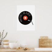 Poster La musique est la vie (Cuisine)
