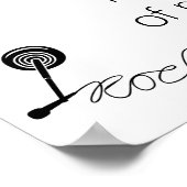 Poster La musique est le langage universel de la citation (Coin)