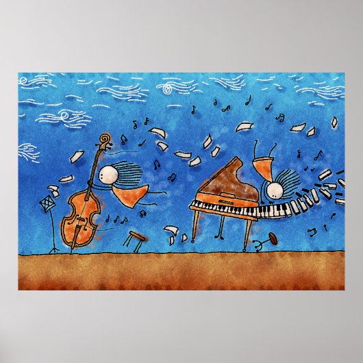 Poster La musique est le pouvoir (Devant)