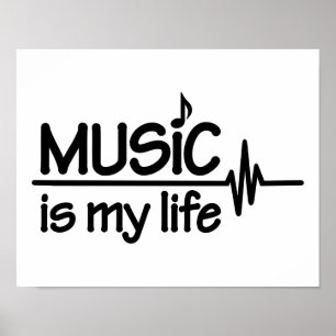 Poster La musique est ma vie