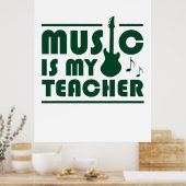 Poster La musique est mon professeur (Cuisine)