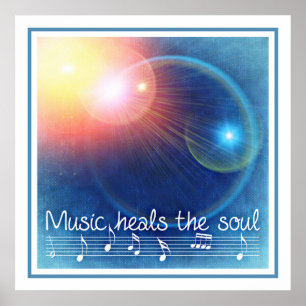 Poster La musique guérit l'âme