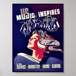 Poster La musique inspire