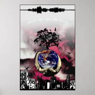Poster La musique peut sauver le monde