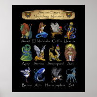 La mythologie de l'Egypte antique Créatures