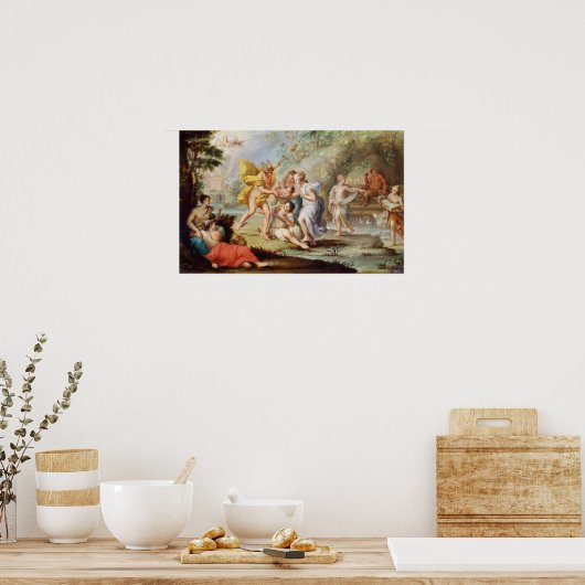 Poster La naissance de Bacchus (Cuisine)