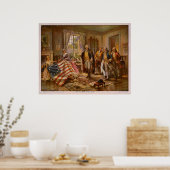 Poster La naissance de la vieille gloire par Percy Moran (Cuisine)