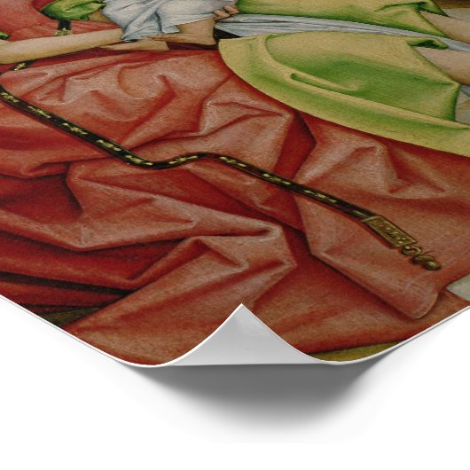 Poster La naissance de la Vierge, c.1500 (Coin)