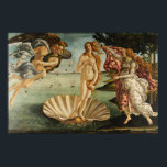 Poster La naissance de Vénus<br><div class="desc">La naissance de Vénus par Sandro Botticelli La naissance de Vénus est un tableau de 1486 de Sandro Botticelli. Botticelli a été chargé de peindre l'oeuvre de la famille Médicis de Florence. Il représente la déesse Vénus, ayant émergé de la mer comme une femme pleinement cultivée, arrivant à la mer-côte....</div>