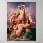 Poster La naissance de Vénus, 1846 (Devant)