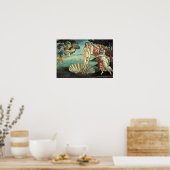 Poster La naissance de Vénus - Art classique de Botticell (Cuisine)