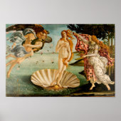 Poster La naissance de Vénus | Botticelli (Devant)
