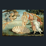 Poster La naissance de Vénus, c.1485 (température sur toi<br><div class="desc">La naissance de Vénus,  c.1485 (température sur toile),  Botticelli,  Sandro (Alessandro di Mariano di Vanni Filipepi) (1444/5-1510) / Galleria degli Uffizi,  Florence,  Italie / Bridgeman Images</div>