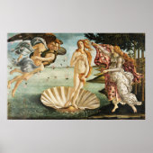 Poster La naissance de Vénus chez Botticelli (Devant)