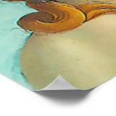 Poster La naissance de Vénus - Gros plan (Coin)