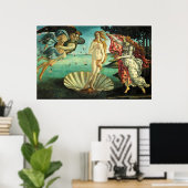 Poster La naissance de Vénus par Sandro Botticelli (Bureau à domicile)