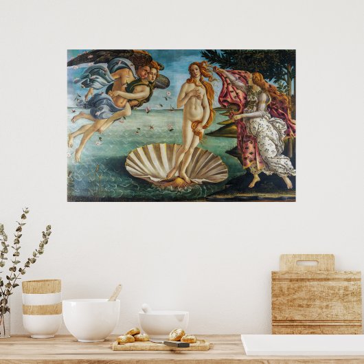 Poster La Naissance de Vénus | Sandro Botticelli | (Cuisine)