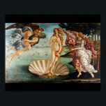 Poster La naissance de Vénus, Sandro Botticelli, 1485<br><div class="desc">*Vous pouvez customiser librement la couleur et le texte de l'arrière - plan à l'aide de "Edit Design". Sandro Botticelli (1445 - 17 mai 1510) était un peintre italien de la Renaissance précoce. Il appartenait à l'école florentine sous le patronage de Lorenzo de' Medici, un mouvement que Giorgio Vasari qualifiait...</div>