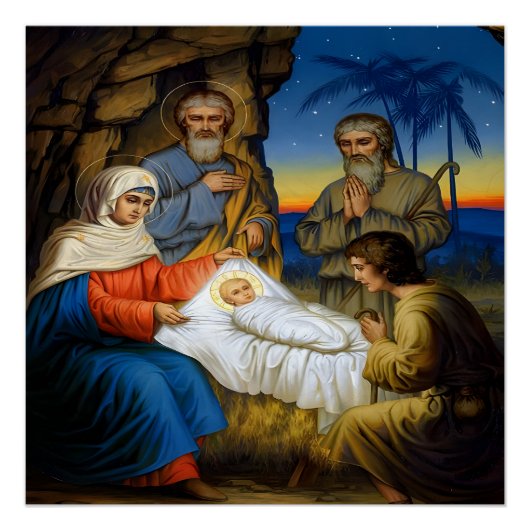 Poster La naissance du Christ (Devant)