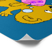 Poster La natation de Ferald (Coin)