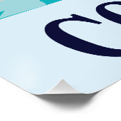 Poster La natation Me Fait Glacière La nage (Coin)