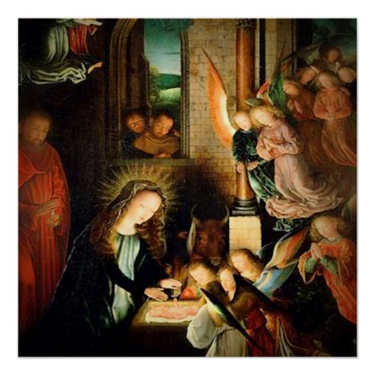 Poster La Nativité 1495 (Devant)