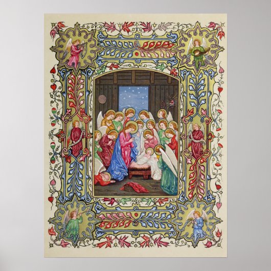 Poster La Nativité de Notre Seigneur (Devant)