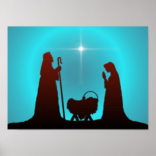 Poster LA NATIVITÉ par SHARON SHARPE