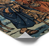 Poster La Nativité — Ukiyo-e (Coin)