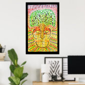 Poster La Nature À L'Esprit (Bureau à domicile)